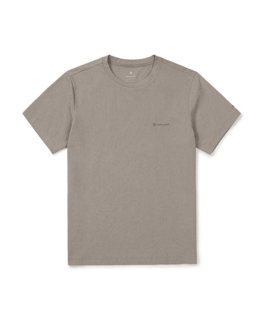 SNOWPEAK APPAREL Quick-Dry Primeflex Short Sleeve T-Shirt (S26Mmtts20) Fog Gray