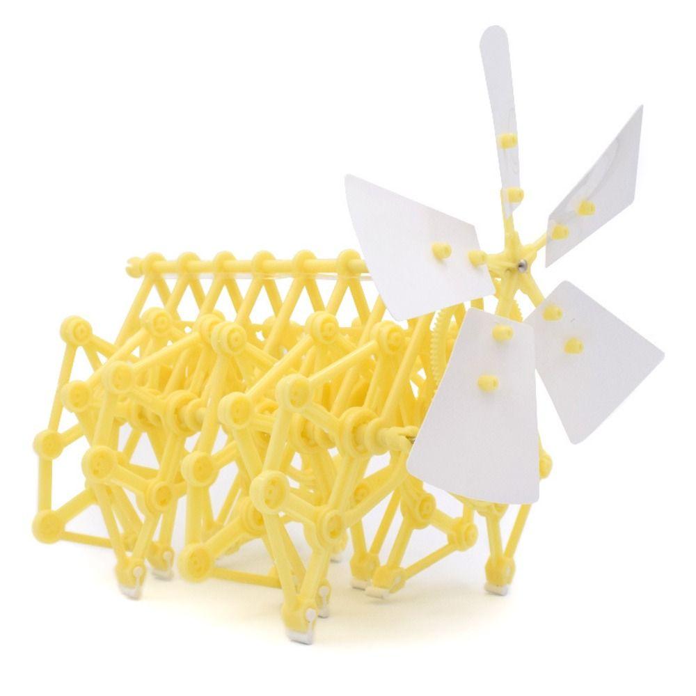 Educational Features DIY Toy Robot Interesting Mini Strandbeest Model Mechanical Puzzle Toy  Gift