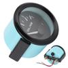 Universal Oil Pressure Gauge 12V 07kg cm 52mm Dia Car Instrument W Sensor White LED Light