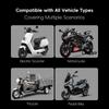 KEVANLY Motorcycle LED Bulbs H4 P15D BA20D Headlight Bulbs 3570 Chip Daytime Fog Light  Super Bright High Low Beam Spotlight 12V