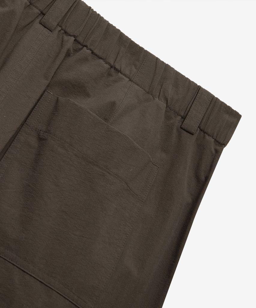 MINDBRIDGE Relax Fit Cool Cotton Brown Half Pants
