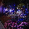 2PCS Led Solar Firework Lights Outdoor DIY String Lights Festival Landscape Garden Decoration Waterproof Lawn Light 1 / 2 PCS