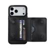 Applicable iPhone17Pro iPhone leather case15Plus Back-cover type protective case Samsung S25U Card holder