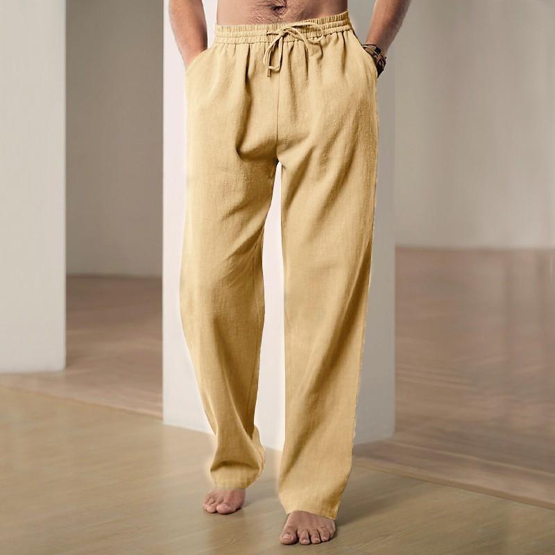 

Men s Comfort Cotton Jogger Pants 5XL світло-синій колір