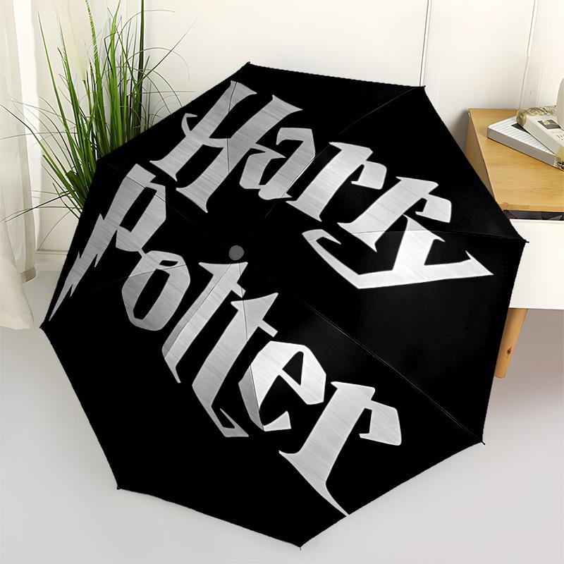 

1pc Harry Potter Automatic Open/Close Umbrella - All-Season Portable Umbrella for Women/Men yy251213090