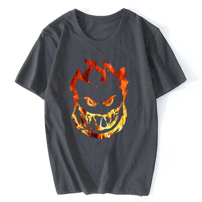 Summer Cotton Brand T Shirt Men Hip Hop Men T-shirt Casual Fitness Spitfire T-shirt Tees Harajuku Streetwear