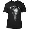 NWT The Varukers Punk Music Vintage Logo T Shirt Black Vintage Washed Slightly Comfortable Breathable Top For Everyday Wear