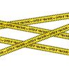 Ghostly Halloween Warning Tape - Spooky House Decoration
