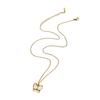 Elegant Butterfly Flower Stackable Necklace Adjustable Stainless Steel Chain For Women Daily Party Wear