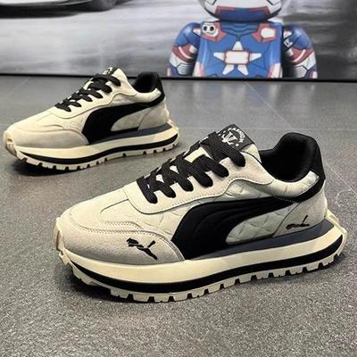 New Multifunctional Thick Soled Running Shoes, Casual Men's Sports Shoes, Soft, Comfortable, Non Slip Outdoor Board Shoes Comfortable Soft Sole Non Sl