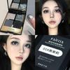 Blink Black Jasmine Four-Color Eyeshadow - Shimmer Pink, Brown, Earth Tone, Dark Smoky Palette for Beginners