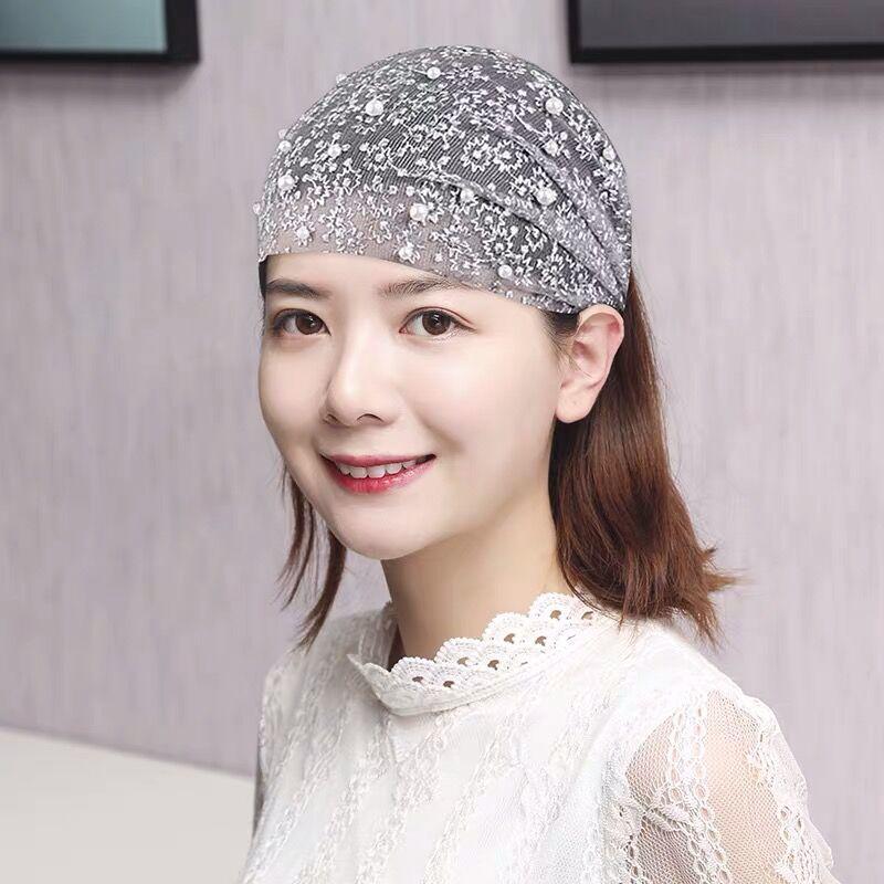 Women’s Lace Headband: Wide Edge, Sweet Series for Hair Coverage