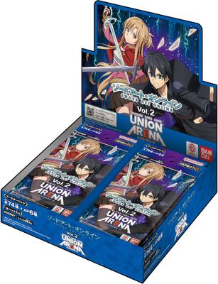 BANDAI UNION ARENA Booster Pack Sword Art Online 16 Packs Vol.2 [EX08BT] (BOX)