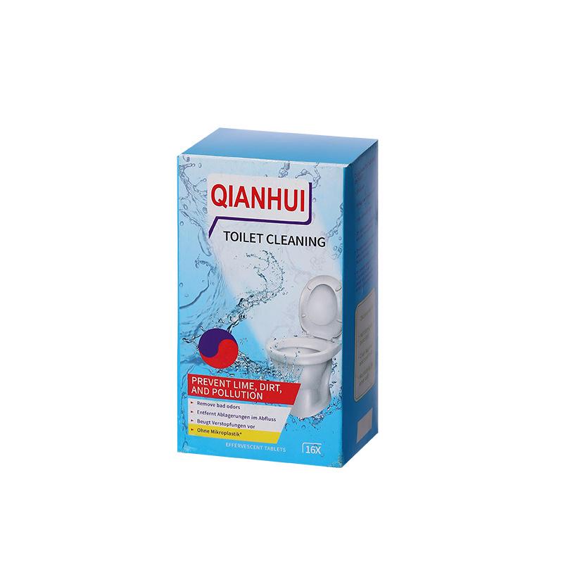 Effervescent Toilet Cleaner Tablets - Powerful Deodorizing & Cleaning Bubble Balls