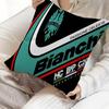 BBianchiS Bike Logo Pillow Cushion Cover Pillowcase Living Room Sofa Home Decor Customized