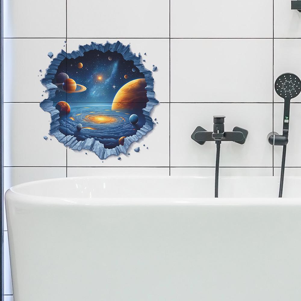 Creative Mysterious Universe Living Room Entrance Hall Home Wall Decoration Stickers