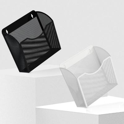 Magnetic Pencil Holder Metal Wire Mesh Storage Baskets with Strong Magnets Fridge Side Organizer for Refrigerator Whiteboard