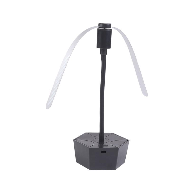 1Pc Flexible Fly Repellent Fans For Outdoor Table Top Tables Battery Type Fly Fan For Food Keep Flies Away