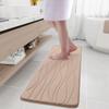 Olanly Memory Foam Mats For Bathroom Highly Absorbent Non-slip Bath Rugs Super Soft Comfort Carpet  Machine Washable Shower Mats