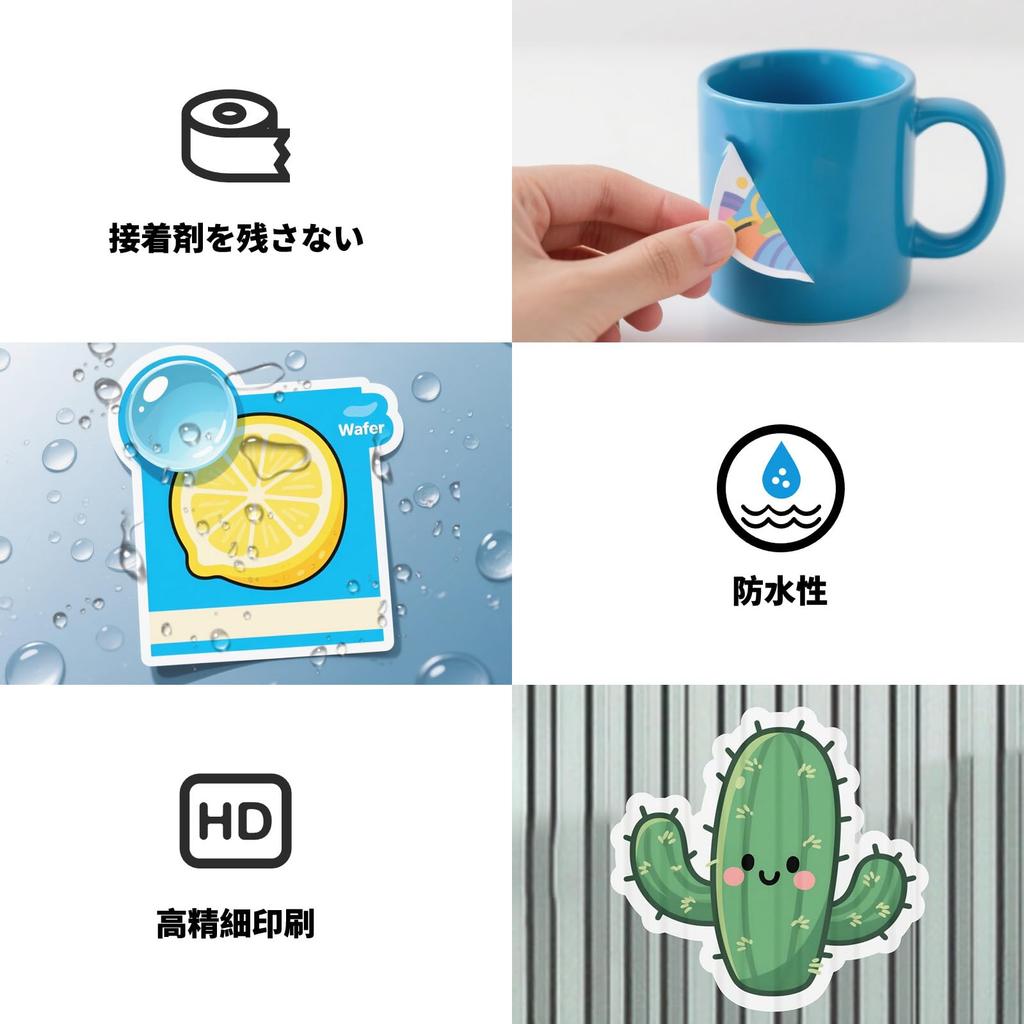 Set of 100 Sediven Cute Anime and Manga Moe Stickers for DIY Anniversary Birthdays Stickers, Stickers, Waterproof, High-Resolution Images, Carry-on