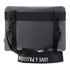 New LiNing Polyurethane And Polyester Blend Shoulder Bag Crossbody Bag Regular Unisex Black Gray Color ABDR618-1
