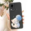 For Infinix Hot 11s X6812 X6812B Case Couple Cat Butterfly Soft Silicone Cover Casing For Infinix Hot 11s Hot11s Fundas Bumper