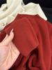 Korean Style Women's Slim Fit Semi-High Neck Sweater: Soft, Glutinous Autumn/Winter Pullover Knitwear Base Layer Top