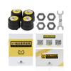 Bluetooth 5.0 TPMS v4.0 Car Tire Pressure Monitor System With 4 Sensors For iOS Android Mobile Phone APP Monitoring Alarm