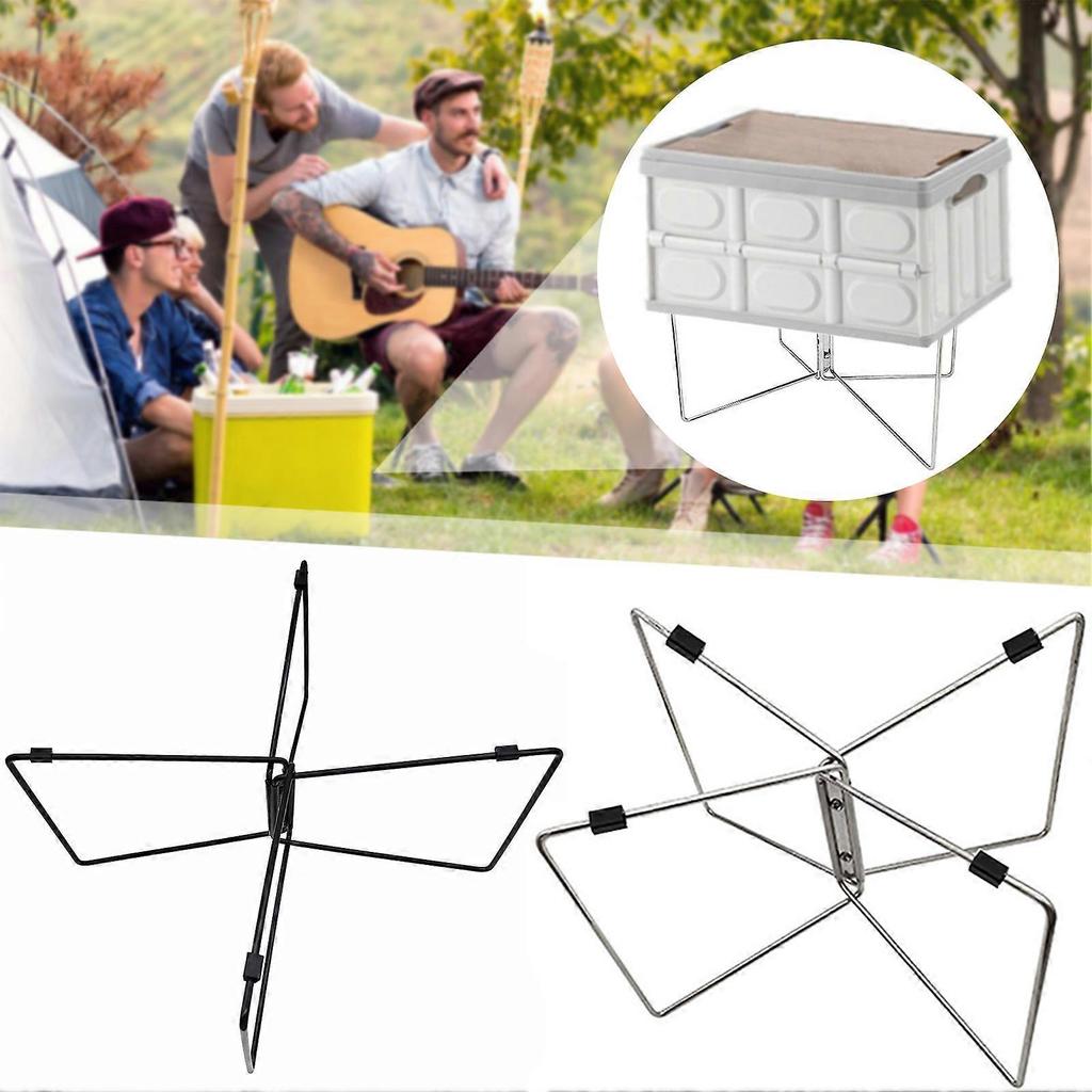Foldable Box Bracket Stand Stainless Steel Box Support Stand Holder for Outdoor