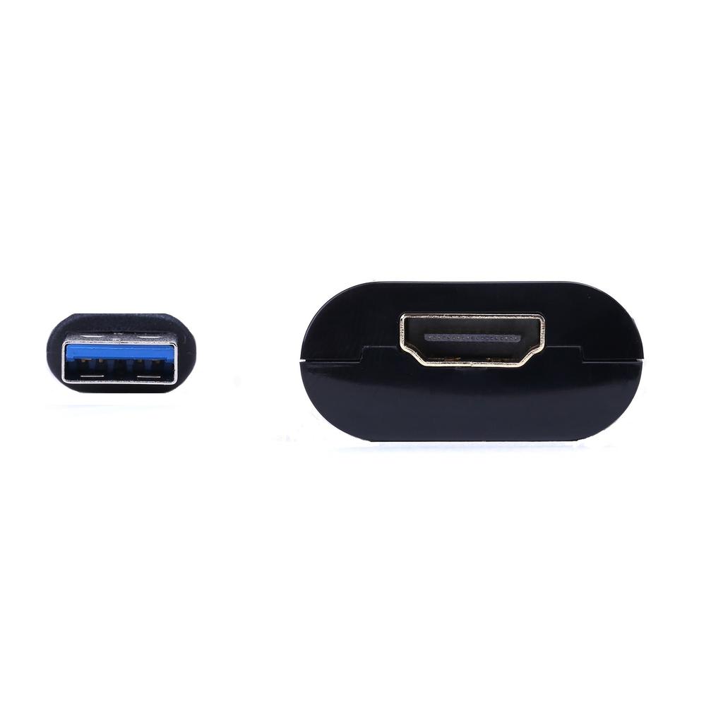 Basicest USB 3.0 to HDMI Graphics Converter Adapter Cable with DisplayLink Chip, Windows 10 Compatible [Compatibility Guaranteed]