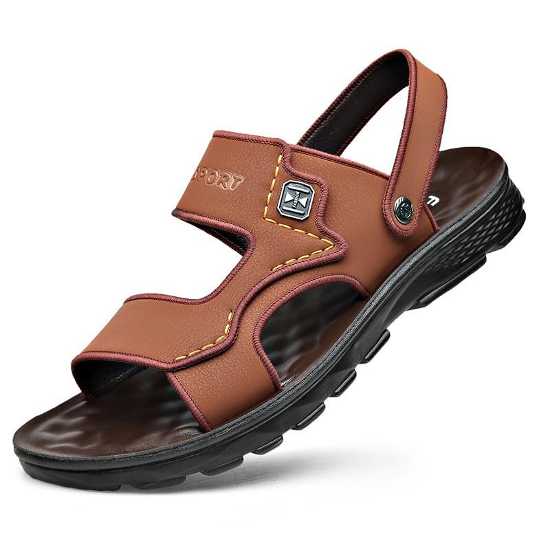 

New outdoor men s sandals soft sole casual non-slip beach shoes outdoor wear cool slippers 38