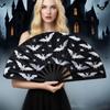 Durable Halloween Folding Fan 33cm Rave Dance Fan Kung Fu Folding Fan  Halloween Party