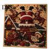 Creative Stocking Stuffers for Adults Christmas Faux Pearl Art Kit, DIY Rhinestone Painting 8" x 8", Cartoon Relaxing Hobby Stress Relief Snowman