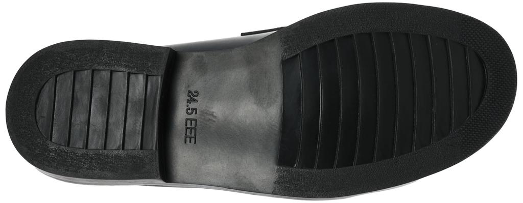 Moonstar BVL640 Black Size 3E Boys' Loafers, 27.0 Cm,