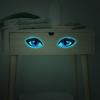 Creative Blue Eyes Bathroom Toilet Home Background Beautification Sticker