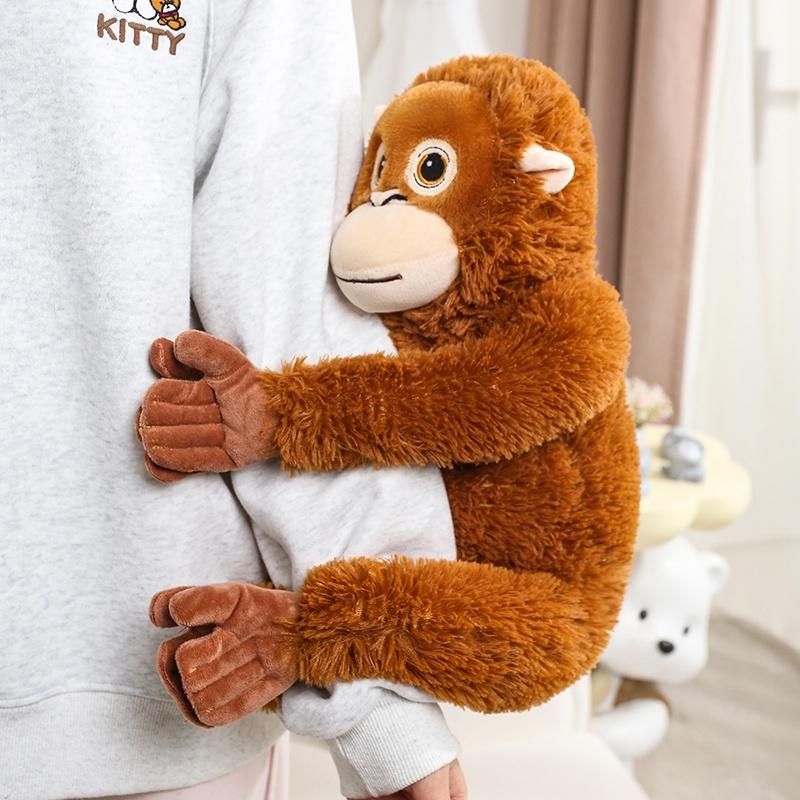 30-90CM Hot Simulated Gorilla Monkey Orangutan Plush Dolls Cartoon Stuffed Animals Plush Toys for Kids Birthday Gifts Decor