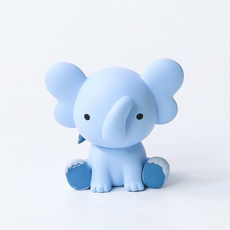 Lion Tiger Elephant Pvc Toy Doll Birthday Cake Decoration Moldel Children Gift