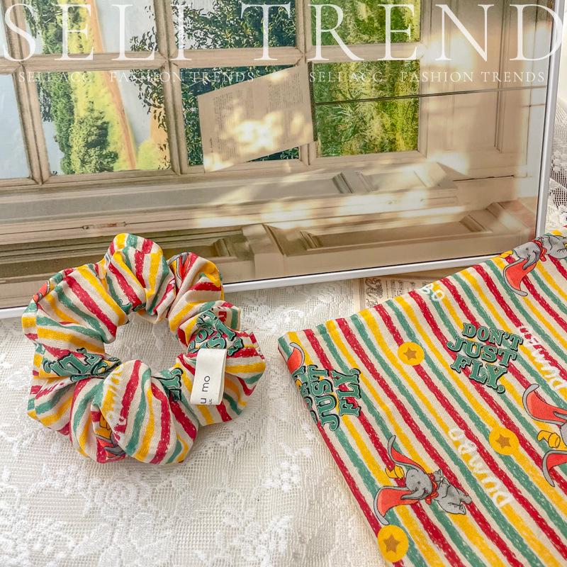 Korean Style Retro Elephant & Rabbit Hair Tie