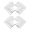4pcs Solar Panel Corner Bracket Anti UV ABS Solar Panel Roof Drill Free Support Mount for RV Boats