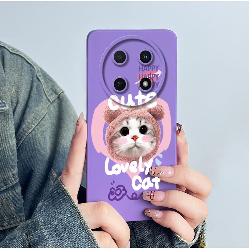 Für Huawei Nova 12i 4G Handyhülle Abdeckung Weiches Silikon Süß Bemalte Schale Cartoon Funda Süß Bedruckte Schutzhülle Coque