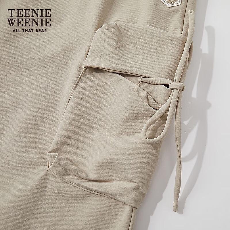 Teenie Weenie Women's Loose Fit Straight-Leg Cargo Pants