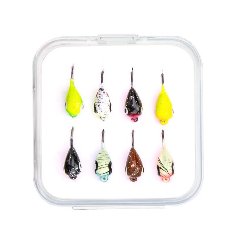Kemailei Ice Fishing Lure Set
