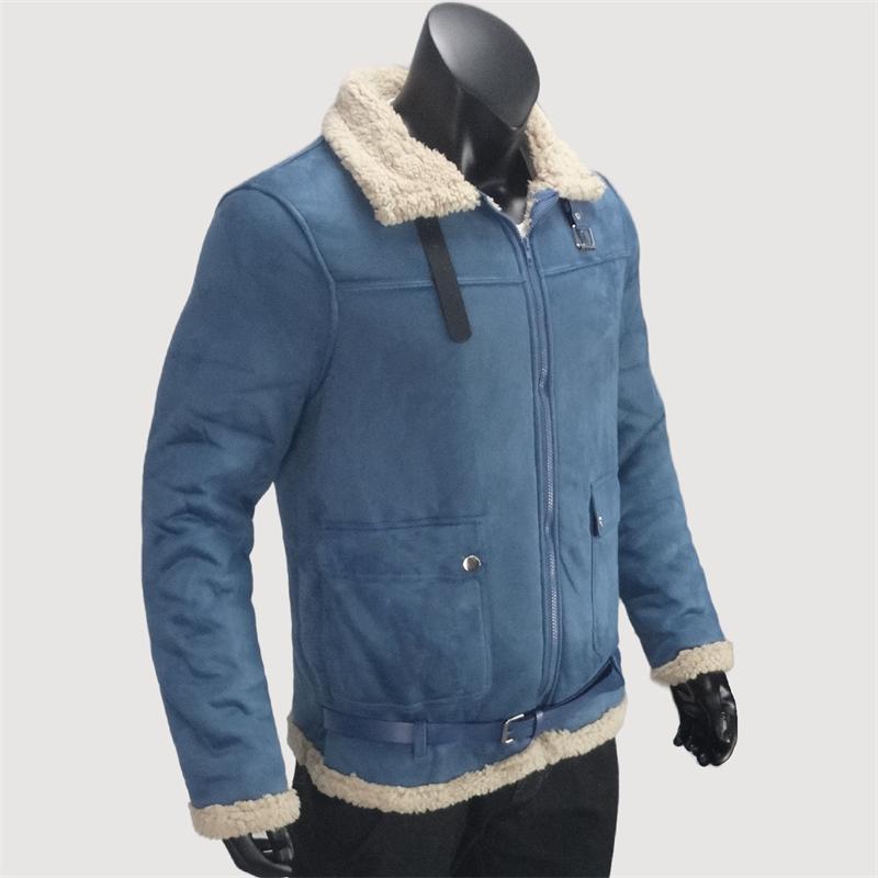 Winter Cold Men's Jacket Zipper Fleece Warm Coats Street Windproof Casual Men's Clothing Outerwear Lapel Jackets S-5XL