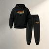Two-piece Hooded Sweatshirt Set, Autumn/winter Men's Sportswear and Casual Wear, Drawstring Jogging Pants, Men's Suit.