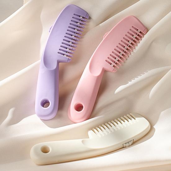 Multi-functional Hair Trimmer Comb 3 Setting Adjustable 2-In-1 Hair Clipper Comb Portable Travel