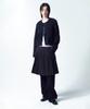 INSILENCE WOMEN Washed Strap Jacket Washed Black