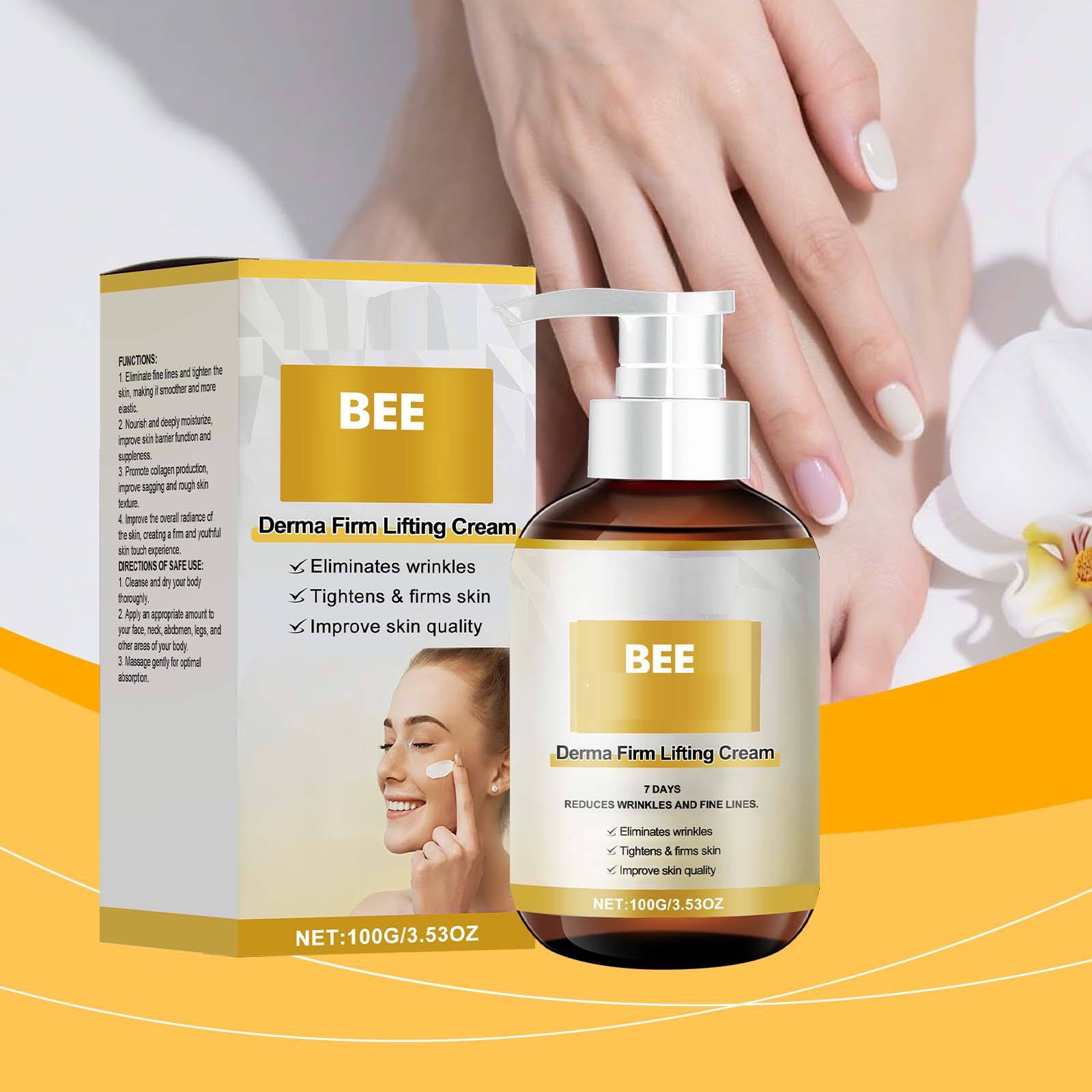 

Derma Firm Lifting Cream Укрепляющий крем — это питательный и увлажняющий крем, который уменьшает ощущение стянутости и разглаживает текстуру кожи. One Size
