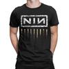 Nine Inch Nails NIN Unisex T Shirts Fashion Tee Shirt Short Sleeve Round Neck T-Shirt 100% Cotton Birthday Gift Clothes