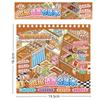 Shop Scene Sticker Book 10 Scenes 33 Sheets Miniature Scene Sticker Scenery Stickers  Children Toy