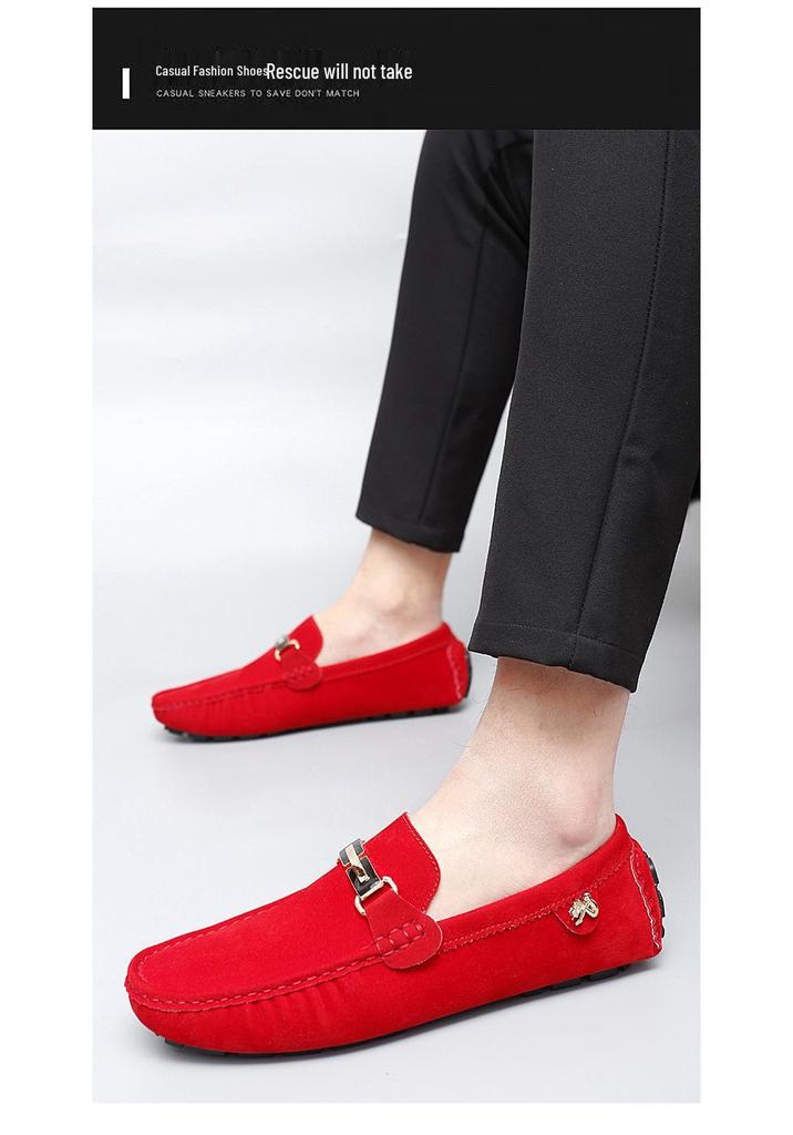 Men's Lightweight British Style Slip-On Loafers, Formal Casual Driving Shoes.
